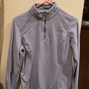 The North Face 1/4 zip fleece pullover